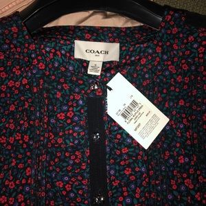 Coach print dress